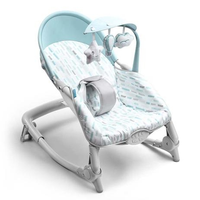 Imagem da oferta Cadeira de Descanso e Balanço Spice Dobrável 0-18kgs Multikids Baby - BB292