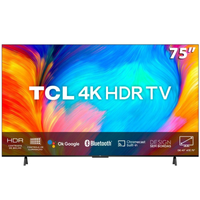 Imagem da oferta Smart TV LED 75" 4K UHD TCL P635 Google TV, Dolby Audio, HDR10+, WiFi - 75P635