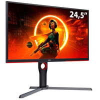 Imagem da oferta Monitor Gamer AOC 24.5" LED FHD Wide 240Hz 0.5ms HDMI e DisplayPort 119,9% sRGB HDR 10 FreeSync Premium VESA - 25G3ZM