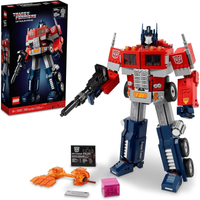 Imagem da oferta Brinquedo LEGO Transformers Optimus Prime 10302 1508 Peças