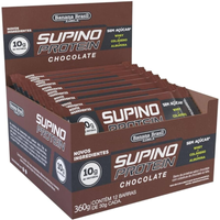 Imagem da oferta Banana Brasil Display Barra De Proteína Supino Protein Chocolate - 12 Unidades De 30G