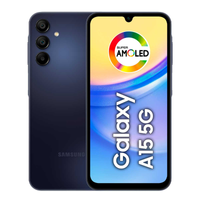 Imagem da oferta Smartphone Samsung Galaxy A15 256GB 5G 6,5" 4GB RAM Câmera Tripla 50MP Selfie 13MP Dual Chip Android 14