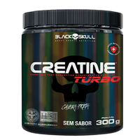 Imagem da oferta Creatina em Pó Black Skull Creatine Turbo Sem Sabor 300g