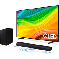 Imagem da oferta Smart TV 50" QLED 4K 50Q60D 2024 + Soundbar HW-B550/ZD Combo