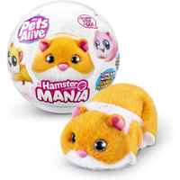 Imagem da oferta Pelucia hamstermania Orange - Pets Alive - Candide - se movimentam cantam e interagem proporcionando horas de entretenim