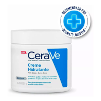 Imagem da oferta Cerave Creme Hidratante Corporal Sem Fragrância Textura Cremosa e Ácido Hialurônico 454g