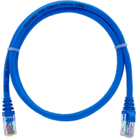 Imagem da oferta Cabo de Rede 1 Metro Patch Cord Cat6 100% Cobre Furukawa Sohoplus 1m (Blue)