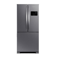 Imagem da oferta Geladeira Brastemp Frost Free Side Inverse 3 Portas 554 Litros Inox - BRO85AK