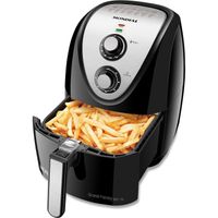 Imagem da oferta Fritadeira Sem Óleo Air Fryer 5L Mondial Preto/Inox 1900W 110V - AFN-50-BI