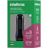 Imagem da oferta Carregador Universal Veicular ECV2 Fast - Intelbras