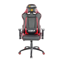 Imagem da oferta Cadeira Gamer KBM! GAMING Blizzard CG330 Preta e Vermelha Com Almofadas Reclinável Descanso de Braço 2D - KGCG330PTVM