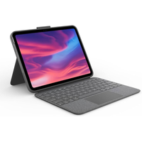 Imagem da oferta Capa com Teclado Combo Touch para iPad 10ª Ger Com Teclado Retroiluminado Destacável com Suporte Trackpad Preciso