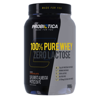 Imagem da oferta 100% Pure Whey Zero Lactose Pote 900g - Probiotica