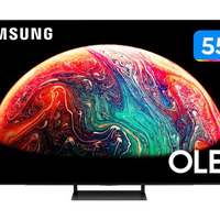 Imagem da oferta Smart TV 55” 4K OLED Samsung 144Hz Wi-Fi Bluetooth com Alexa 4 HDMI 2 USB - QN55S90CAGXZD