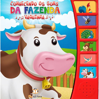 Imagem da oferta Livro Infantil Conhecendo os Sons da Fazenda: Vaquinha -  Blu Editora