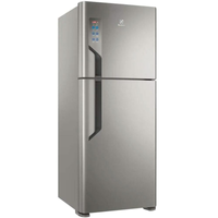 Imagem da oferta Geladeira Electrolux TF55S Frost Free Inox com Prateleira Reversível Platinum - 431 litros - 110v