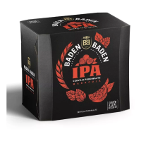 Imagem da oferta Cerveja American Ipa Lata 350ml Pack 6 Unidades Baden Baden