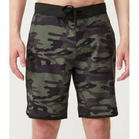 Imagem da oferta Bermuda Boardshort com Cintura Fixa e Estampa Camuflada