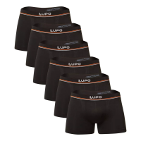 Imagem da oferta Kit 6 Cuecas Masculinas Boxer Microfibra Uni Faixa Lupo