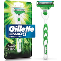 Imagem da oferta Aparelho de Barbear Gillette Mach3 Sensitive