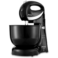 Imagem da oferta Batedeira Philco Paris Duo Mixer 2 em 1 Turbo PR 4L 350W Preto