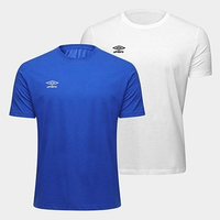 Imagem da oferta Kit Camisa Umbro TWR Striker Masculina - 2 Unidades