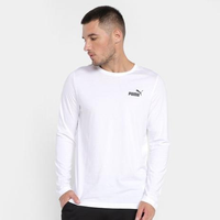 Imagem da oferta Camiseta Puma Logo Manga Longa Masculina