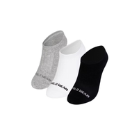 Imagem da oferta Kit 3 Pares de Meias Femininas Invisíveis Algodão Polo Wear Sortido