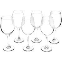 Imagem da oferta Conjunto De Taças De Vidro Para Vinho/ Água 490ml 6 Peças - Nadir