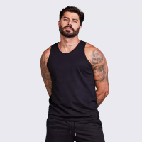 Imagem da oferta Regata Masculina Básica Confortável Camiseta Respirável