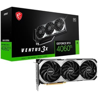 Imagem da oferta Placa de Vídeo MSI NVIDIA GeForce RTX 4060 Ti Ventus 8GB GDDR6 DLSS Ray Tracing