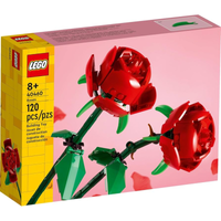 Imagem da oferta LEGO Set Flowers  Rosas 120 peças - 40460