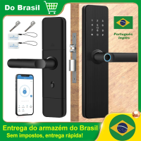 Imagem da oferta Fechadura Inteligente INTELAR Tuya X5 com Impressão Digital