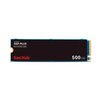 Imagem da oferta SSD SanDisk Plus 500GB NVMe M.2 PCle Gen3 - SDSSDA3N-500G-G26