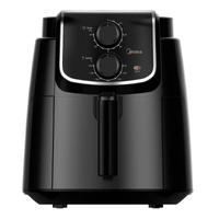 Imagem da oferta Fritadeira sem Óleo Midea Gourmetfry 4L FRB45P1/FRB45P2 Preto 110V