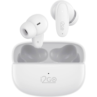 Imagem da oferta I2GO Fone de Ouvido Bluetooth 5.3 TWS Air Buds GO 2.0 Controle Touch 40 Horas totais de Bateria Microfone com ENC Isolam