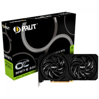 Imagem da oferta Placa de Vídeo Palit NVIDIA GeForce RTX 4060 Infinity 2 OC 8GB GDDR6 DLSS Ray Tracing NE64060S19P1-1070L