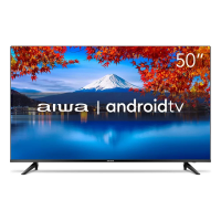 Imagem da oferta Smart TV LED 50" Aiwa 4K HDR AWS-TV-50-BL-02-A