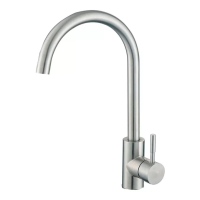 Imagem da oferta Torneira Para Cozinha Pia Bancada Gourmet Monocomando Misturador Água Quente E Fria De Metal Inox Alta Pressão Bica Gr