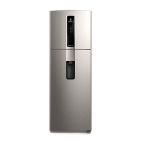 Imagem da oferta Geladeira Electrolux Frost Free Duplex Efficient com Autosense Inox Look 389L (IW43S) - Electrolux |  Oficial com os