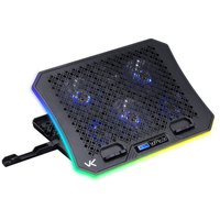 Imagem da oferta Base Para Notebook Snow Rgb - Ate 19" - 6 Fans - Com Controlador E Suporte P/ Celular - Cn200