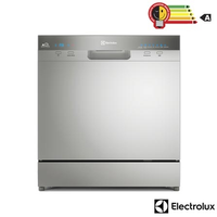 Imagem da oferta Lava-Louças Electrolux Inox com 08 Serviços 07 Programas de Lavagem e Painel Blue Touch - LL08S