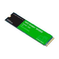 Imagem da oferta SSD WD Green PC SN350 250GB PCIe NVMe Leitura: 2400MB/s e Gravação: 1500MB/s Preto - WDS250G2G0C