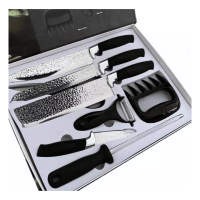 Imagem da oferta Conjunto De Facas Chef Profissional 8 Peças Churrasco Inox