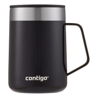 Imagem da oferta Caneca Térmica Contigo Steel Mug 414ml Preto Liso