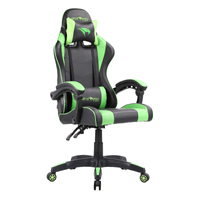 Imagem da oferta Cadeira Gamer Viper Pro Naja Giratória com Encosto Reclinável - Preto/Verde