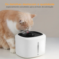 Imagem da oferta Bebedouro Elétrico Para Animais Pet Gato e Cachorro com Filtro