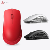 Imagem da oferta Ataque Tubarão X Ajazz Gaming Mouse sem fio M259 30Kdpi doca de carregamento macro define uma baixa latência jog