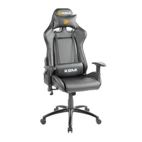 Imagem da oferta Cadeira Gamer KBM! GAMING Blizzard CG330 Preta Com Almofadas Reclinável Descanso de Braço 2D - KGCG330PT