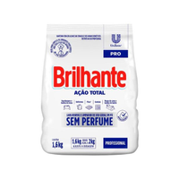 Imagem da oferta Detergente em Pó Brilhante Profissional Ação Total 1,6kg